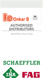 Mobile Screenshot of onkarbearing.com
